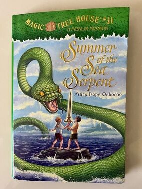 Magic Tree House Summer of the Sea Serpent Hard Cover Book